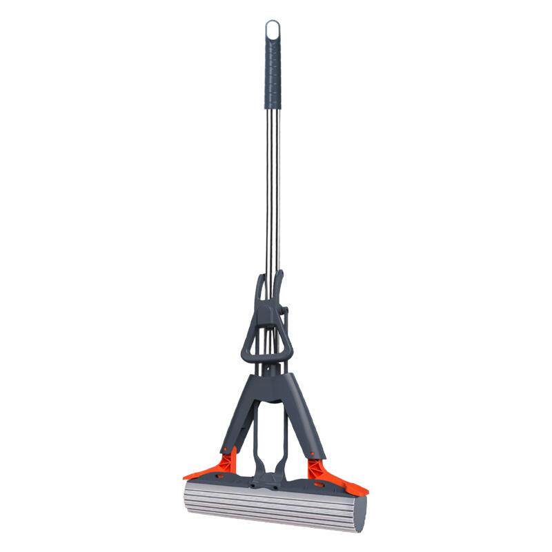 免手洗干湿两用吸水胶棉拖把