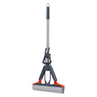 海绵拖把2026新款免手洗家用一拖净干湿两用吸水免手洗胶棉头墩布