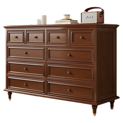 全实木斗柜客厅抽屉柜靠墙储物柜