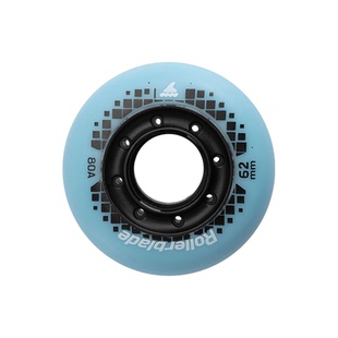 Rollerblade官方 轮滑鞋轮子儿童溜冰鞋刷街刹车平花高弹耐磨PU轮