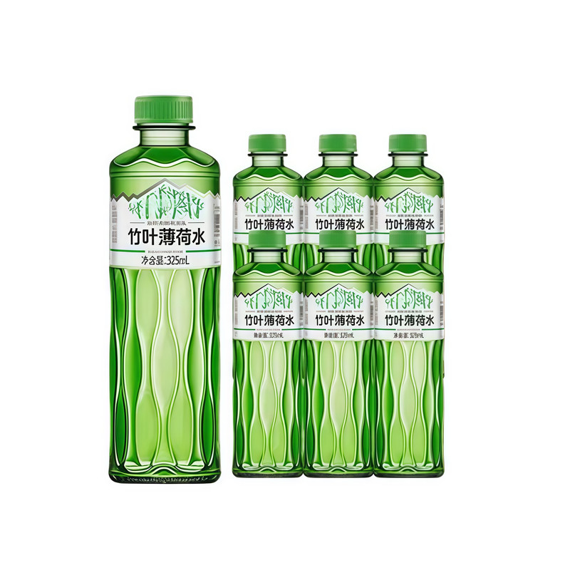 2026新云南竹叶薄荷水正品苏打薄荷矿泉水食用薄荷水柠檬饮料整箱