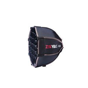 影邦Mini卡口30CM深抛柔光箱80WCOB灯双色温婚纱摄影补光灯便携式手持摄影灯内置电池大功率摄影灯配件