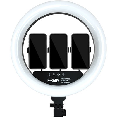 手机直播专用支架桌面美颜补光灯