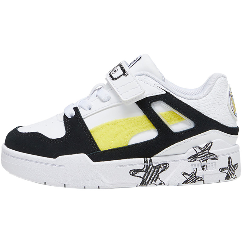 Puma/彪马正品SPONGEBOB儿童海绵宝宝魔术贴休闲鞋393894-01