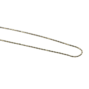 18K金素链单戴叠戴搭配吊坠