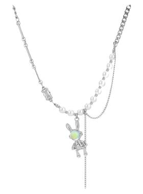 卡通可爱兔子项链女生高级感精致