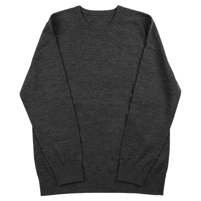 圆领阿美咔叽复古羊毛打底衫