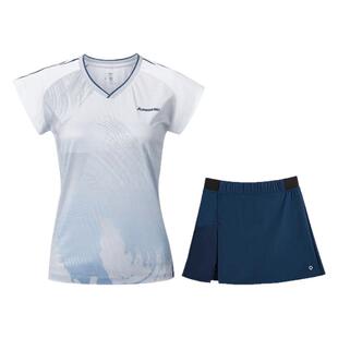 kawasaki/川崎羽毛球服飞天男女运动速干透气网球比赛服显瘦A字裙