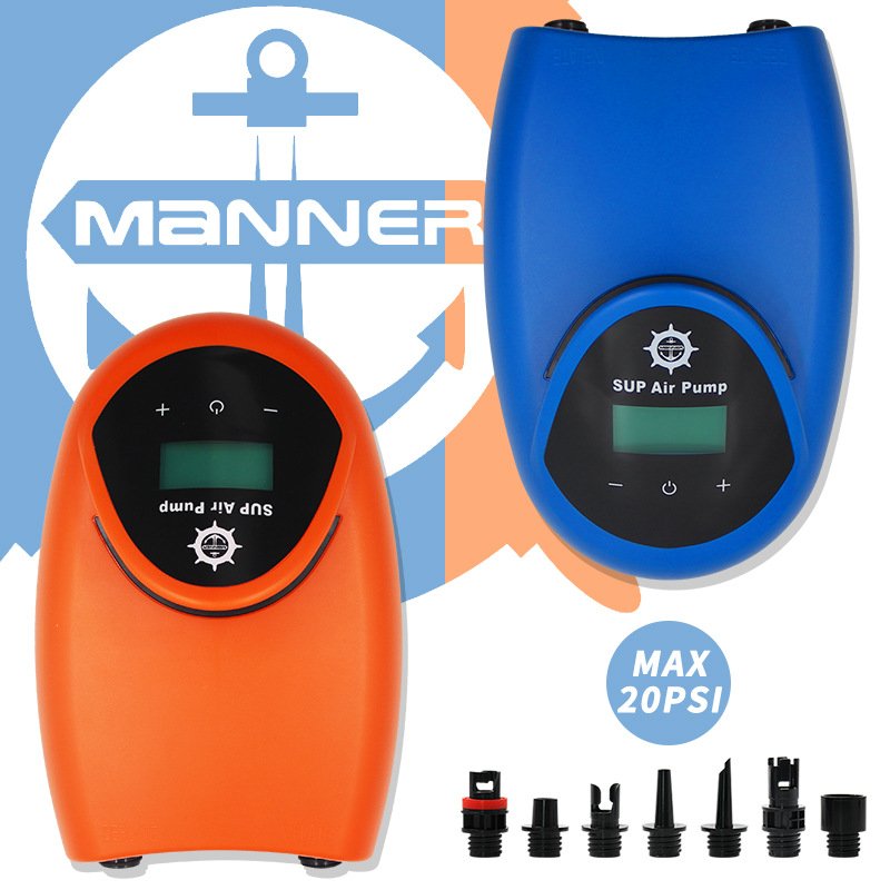 SUP桨板内置锂电池充气泵12V车载电动充气泵打气泵充气帐篷冲锋舟