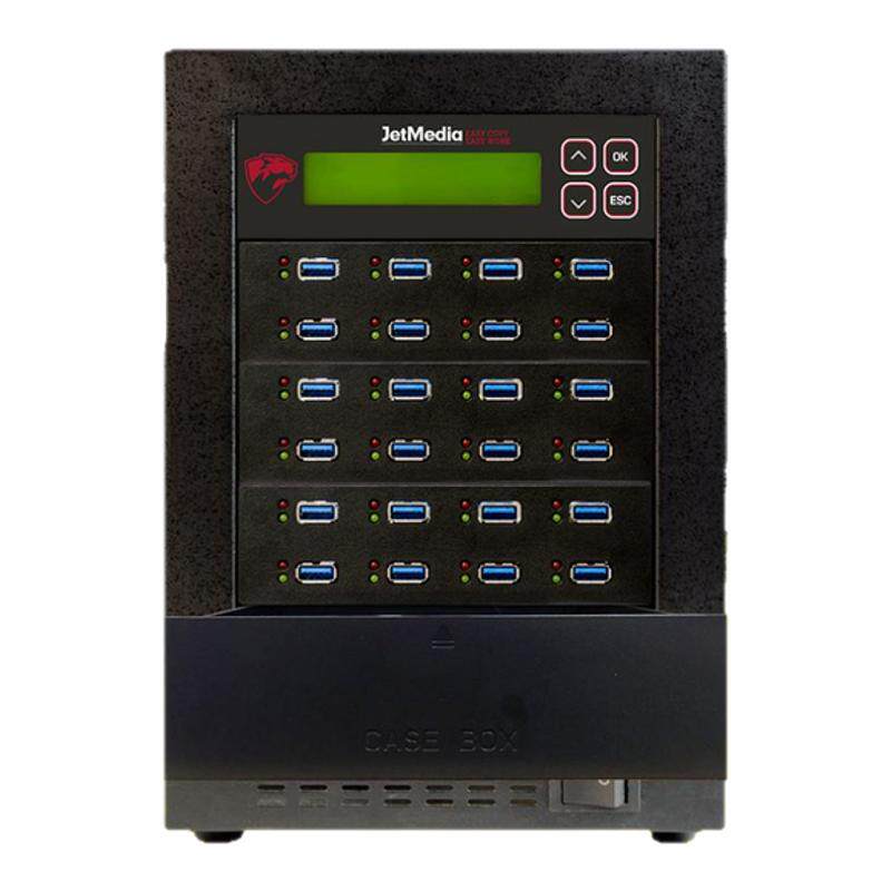 捷美U324高速1拖23USB3.0拷贝机固态优盘移动硬盘复制机对拷机