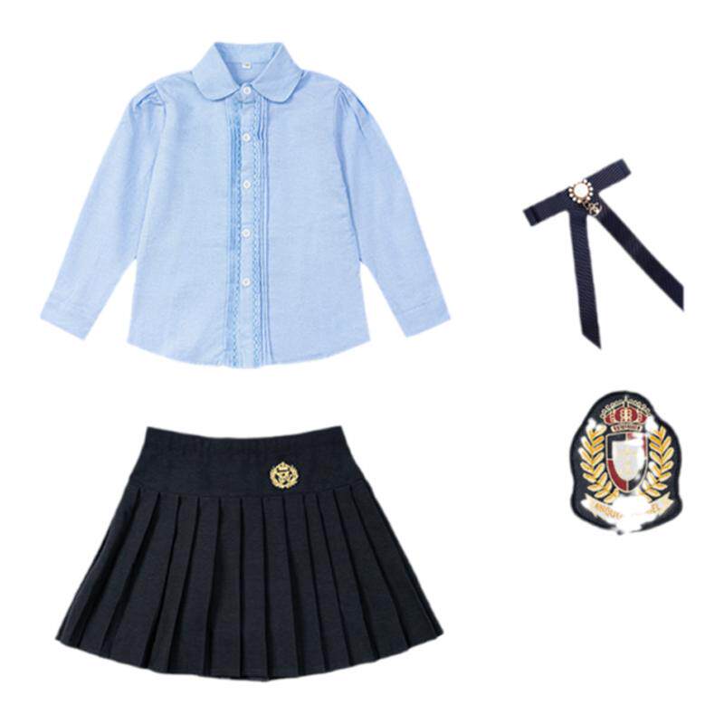 幼儿园中小学生毕业季蓝薄款定制
