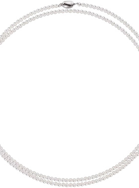 高级感小米珠极细轻奢项链