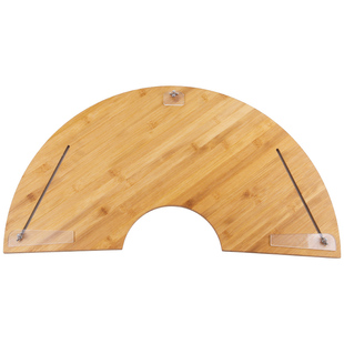 折扇扇面夹板书画扇规空白扇面创作板毛笔书法国画手绘创作用工具楠木扇夹板空白绢布折扇画架扇面展示架