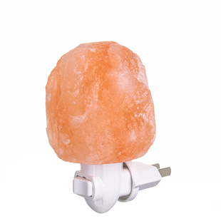 喜马拉雅天然水晶盐灯插电壁灯小夜灯床头灯海岩石招财暖色长明灯