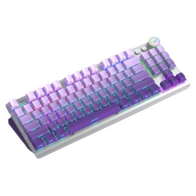狼蛛87侧刻机械键盘三模无线F3001极昼暗香青红茶轴电竞游戏办公