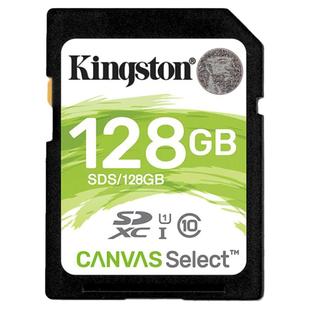 金士顿sd大卡128g内存卡100MB/秒高速数码相机摄像机大卡tf储存卡