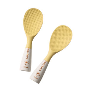 双枪硅胶饭勺可立饭铲不沾米饭食品级勺子盛饭电饭煲站立不沾家用