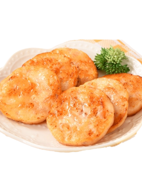 爆浆芝士鳕鱼饼半成品食材