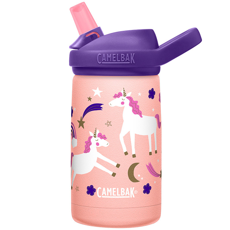 camelbak美国驼峰儿童不锈钢保温水杯防摔幼儿园小学生咬吸管杯