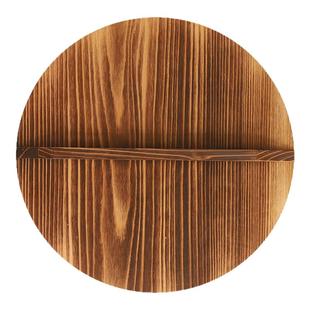 杉木锅盖圆形炒锅锅盖家用老式加厚实木木头农村大地锅锅盖