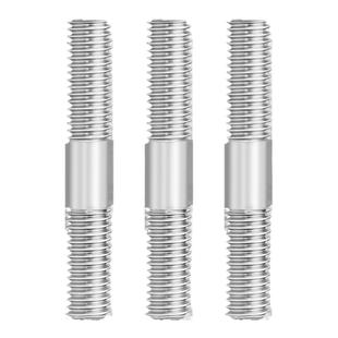 316L不锈钢双头螺栓螺丝螺柱螺杆细杆GB901等长牙棒M6M8M10M12M20