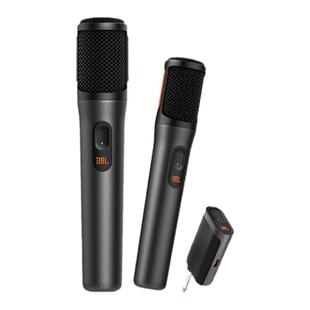 JBL PartyBox Wireless Mic无线一拖二麦克风话筒专业手持双声道