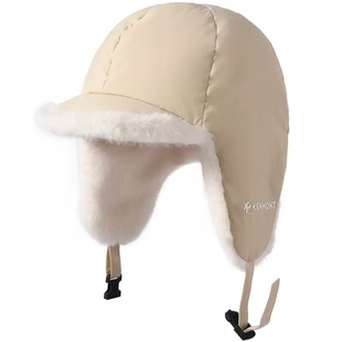 卡蒙KENMONT冬季羽绒帽女子防风防寒保暖加绒雷锋帽护耳时尚新款