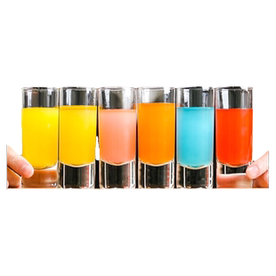 70ml玻璃子弹杯白酒杯烈酒杯高款shot杯龙舌兰利口杯酒吧鸡尾酒杯