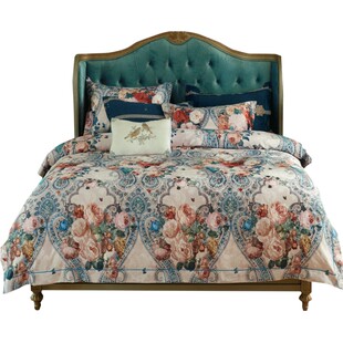 欧式加厚提花磨毛四件套贡缎结婚四件套全纯棉床上用品1.8m床