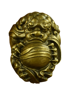 全铜有求必应招财貔貅手把件把玩