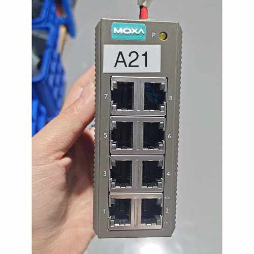 MOXA EDS-208工业交换机，8口，件，成色还可以议价
