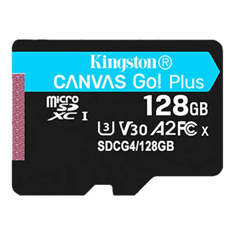 金士顿128GB micro SD卡A2性能4K拍摄大疆无人机运动相机卡