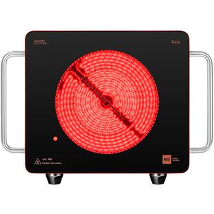 米技生活电陶炉Miji 2000W家用双圈大功率爆炒升级定时非电磁炉