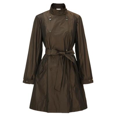 简爱诺时尚咖色风衣J2510139FY