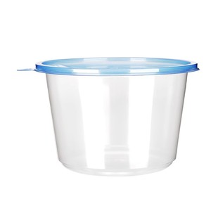 新天力一次性餐盒打包碗外卖带盖圆形汤碗PP家用塑料透明野餐饭盒