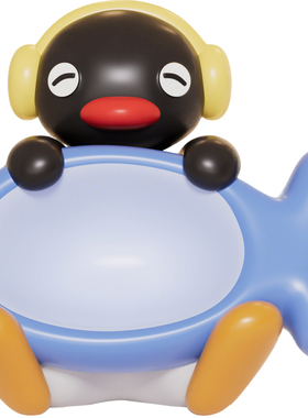 pingu企鹅入户钥匙收纳玄关摆件