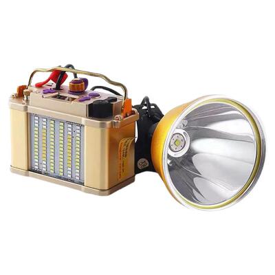 铭旭新款头灯夜钓感应可充电