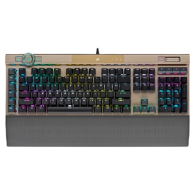 美商海盗船K100光轴银轴机械键盘