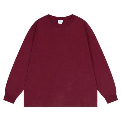 小尼力260克纯色长袖T恤