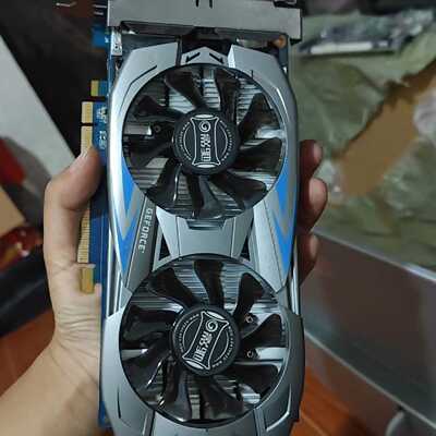 影驰GTX750/1G 黑将 来的  独立显卡