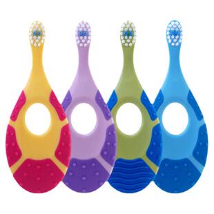 挪威Jordan儿童牙刷宝宝婴幼儿软毛0-1-2-3-5-9岁训练护齿乳牙刷