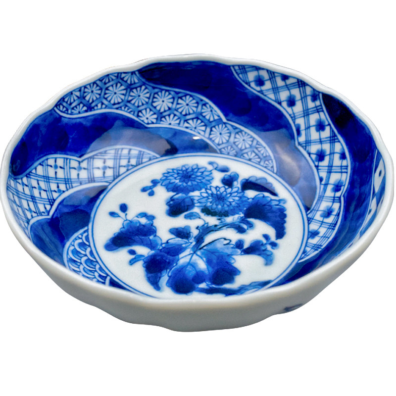 陶瓷日式风釉下彩商用大碗
