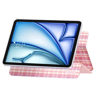闪魔2025新款适用苹果iPadAir7磁吸拆分平板壳Pro12.9英寸11代mini6防弯摔8保护套4笔槽少女可爱全包亚克力十
