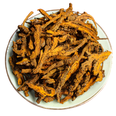 野生中药材莲泡茶粉根可打粉黄连