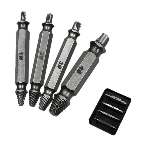 滑牙生锈断头螺丝取出器取短头螺丝工具取丝器反丝滑丝断丝取出器
