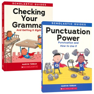 Scholastic学乐 英语语法与标点符号 英文原版练习册 Guide Grammar Punctuation 英语语法学习指南 写作提分专项训练 小学教辅