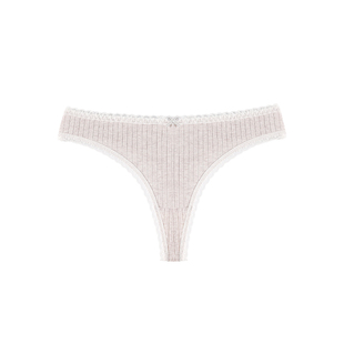 法式性感女士纯棉内裤舒适透气运动健身瑜伽t字裤无痕蕾丝丁字裤