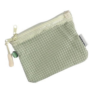 网格收纳包迷你便携式随身零钱包化妆包数据线耳机包小杂物收纳袋