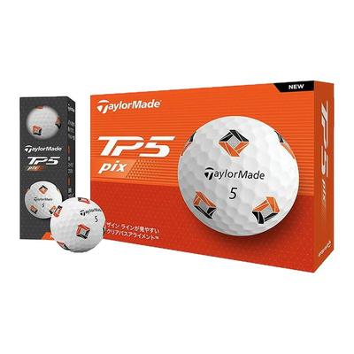 日本直邮TaylorMade Golf 新款 TP5 Pix 高尔夫球 2 打（24 个球