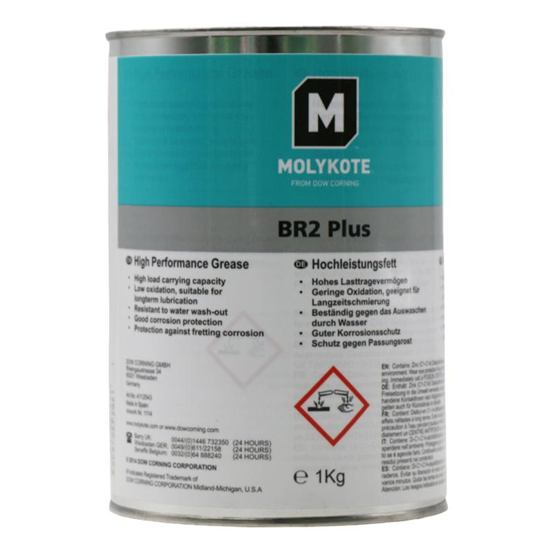 正品摩力克MOLYKOTE BR2 Plus Grease二硫化钼轴承工业润滑脂工程